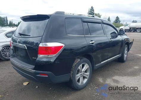 2013 Toyota Highlander Limited V6 из США, поврежденный, VIN 5TDDK3EH5DS213816